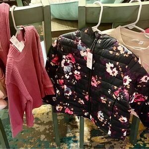 New Gap, Disney and naturally kids clothes and backpack size 4